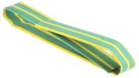 268-5057 RS PRO Halogen Free Heat Shrink Tubing, Green/Yellow 38.1mm Sleeve Dia. x 1.2m Length 2:1 Ratio