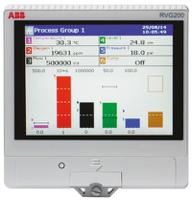 rvg200a6a6y0y0a ABB RVG200, 12 Input Channels, 1 Output Channels, Paperless Chart Recorder Measures Current, Millivolt, Resistance,