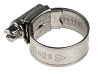 145-0268 RS PRO Stainless Steel Hex Screw Worm Drive, 12mm Band Width, 18 → 25mm ID