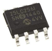 25lc256-isn Microchip 25LC256-I/SN, 256kbit Serial EEPROM Memory, 50ns 8-Pin SOIC Serial-SPI