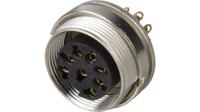 kgv-81 Lumberg, KGV 8 Pole M16 Din Socket, DIN EN 60529, 5A, 60 V ac IP40, Female, Panel Mount