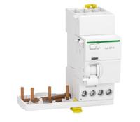 a9y64740 Schneider Electric Acti9 iDT40 RCCB, 40A, 3+N Pole, 30mA, Type A, 400V ac