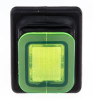 b4mask48n1v0000 Molveno Illuminated DPST, On-Off Rocker Switch Panel Mount