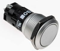 82-55521000 EAO 82 Series Push Button Switch, Momentary, Panel Mount, 19mm Cutout, SPDT, 240V, IP65, IP67