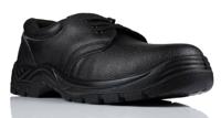 r102-04 RS PRO Unisex Black Steel Toe Capped Safety Shoes, UK 4, EU 37