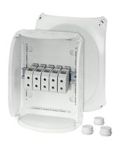 dk-3535-g HENSEL DK Series Grey Polycarbonate Terminal Box, IP55, IP66, 5 Terminals, 122 x 295 x 225mm