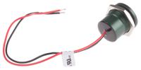 898-7734 RS PRO Green Panel Mount Indicator, 24V ac/dc, 22mm Mounting Hole Size, Lead Wires Termination, IP67