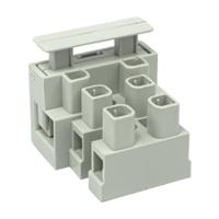 cftbn3wp CAMDENBOSS CFTBN Series Fused Terminal Block, 3-Way, 13A, 25 mm Wire, Screw Termination