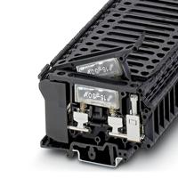 3004265 Phoenix Contact  UK 6.3-HESILED 24 Series Black, 16mm², 1-Level, Screw Termination
