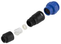 px041112s6065 Bulgin Circular Connector, 12 Contacts, Cable, Miniature Connector, Socket, Female, IP68, Buccaneer 400 Series