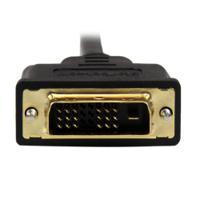 hdddvimm1m StarTech.com, 1m Male Micro HDMI to Male DVI-D Single Link High Speed 1920 x 1200