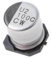 ucw1c101mcl1gs Nichicon 100μF Aluminium Electrolytic Capacitor 16V dc, Surface Mount - UCW1C101MCL1GS