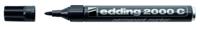2000-001 Edding Fine Tip Black Marker Pen
