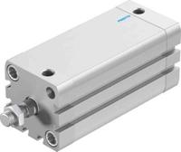 adn-40-80-a-pps-a Festo Pneumatic Compact Cylinder - 572681 40 mm Bore, 80 mm ADN Series, Double Acting Acting