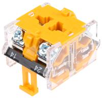 7049003 EAO Contact Block for Use with 04 Series, 500V ac, 1CO