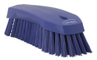 38908 Vikan Hard Bristle Purple Scrubbing Brush, 36mm bristle length, Polyester bristle material