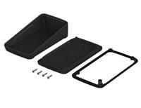 35170035hmt1-bop-700-ph-9005 Bopla BoPad Series Black ABS Desktop Enclosure, Sloped Front, 165 x 90 x 47.5mm