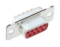 f09s-k700-1731100011 FCT from Molex 9 Way Panel Mount D-sub Connector Socket