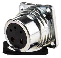 sl-ef-25-d Amphenol Socapex Circular Connector, 5 Contacts, Panel, Standard Connector, Socket, Female, IP67, SL61 Series