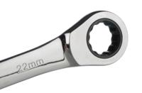 487-040 RS PRO Combination Ratchet Spanner, 22mm, Metric, Double Ended