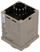 h3cr-a-301-ac24-48dc12-48 Omron H3CR Series DIN Rail Mount Timer Relay, 12 → 48 V dc, 24 → 48V ac, 2-Contact, 0.1 s → 600h,