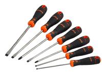 b219017 Bahco B219.017 Phillips; Slotted Screwdriver Set, 7-Piece