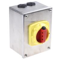sds633nrs Craig & Derricott 3P+N Pole Isolator Switch - 63A Maximum Current, 30kW Power Rating, IP65