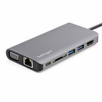 dkt30chvausp StarTech.com 4K Docking Station with HDMI, VGA - 3 x USB ports, USB A, USB C