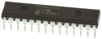 pic18f2520-isp Microchip, 8 bit PIC, PIC18F2520 Microcontroller, 40 MHz, 32kB FLASH, 28-Pin SPDIP