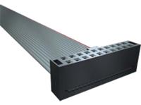 hcsd-10-01-n Samtec HCSD Series Straight Surface Mount PCB Socket, 10-Contact, 2-Row, 2.54mm Pitch, Solder Termination