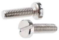 482-9760 RS PRO Slot M3  Cheese Head Brass Machine Screws DIN 84 x 10.0mm