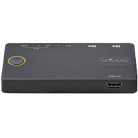 sv221huc4k StarTech.com 2 Port USB DisplayPort, HDMI KVM Switch, HDMI 3840 x 2160 Maximum Resolution