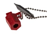 841-7005 RS PRO Aluminium 4-way Control Cabinet Key