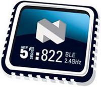 nrf51822-qfac-t Nordic Semiconductor NRF51822-QFAC-T , Bluetooth System On Chip SOC for Beacons, Computer Peripherals, I/O Devices,