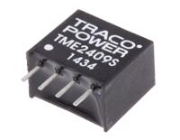 tme-2409s TRACOPOWER TME DC-DC Converter, 9V dc/ 110mA Output, 21.6 → 26.4 V dc Input, 1W, Through Hole, +85°C Max Temp