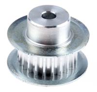 16t25222 RS PRO Timing Belt Pulley, Aluminium 6mm Belt Width x 2.5mm Pitch, 22 Tooth