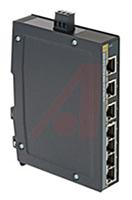 24034070000 HARTING DIN Rail Mount Industrial Hub, 7 RJ45 Ports, 10/100/1000Mbit/s Transmission, 24V dc