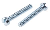 546-6269 RS PRO Slot M4  Cheese Head Steel Machine Screws DIN 84 x 25.0mm