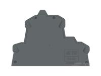 1snk706960r0000 End Sections for use with PI Spring Terminal Blocks