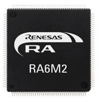 r7fa6m2ad3cfbaa0 Renesas Electronics R7FA6M2AD3CFB#AA0, 32 bit ARM Cortex M4, RA6M2 Microcontroller, 120 MHz, 512kB FLASH, 144-Pin LQFP