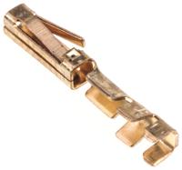 181271-2 TE Connectivity AMPMODU MOD II Series Female Crimp Terminal, 30AWG Min, 28AWG Max