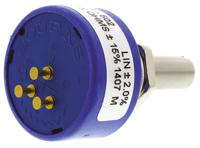 6639s-1-502 Bourns 6639 5kΩ Rotary Potentiometer Continuous-Turns 1-Gang Panel Mount, 6639S-1-502