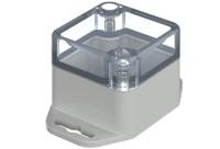 07705054-xm-050504-g-wl-7035 Bopla Euromas X Series Light Grey Polycarbonate Enclosure, IP66, IP68, IK07, Flanged, Clear Lid, 44.8 x 44.8 x 40.1mm