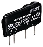 d2w203f Sensata Crydom D2W Series Solid State Relay, 3 A Load, PCB Mount, 280 V rms Load, 32 V dc Control