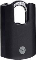 y121b401251 Yale Padlock Weatherproof Steel Padlock, 5mm Shackle
