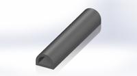 727-6087 RS PRO Black EPDM  Edging Strip, 20m