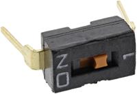 a6t-1101 Omron 1 Way Through Hole DIP Switch SPST