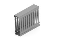 1set411011r0000 PVC Cable Trunking Accessory, 25 x 80mm