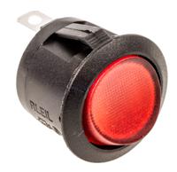 273-299 RS PRO Illuminated SPST, On-Off Rocker Switch Panel Mount