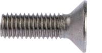 304-4839 RS PRO Stainless Steel Hex Socket Countersunk Screw, ISO 10642, M8 x 25mm